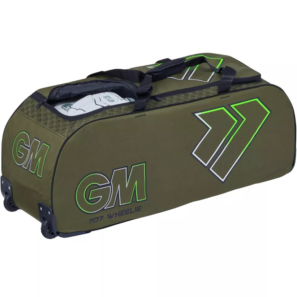 Gunn & Moore 707 Wheelie Cricket Bag 2025 - Khaki
