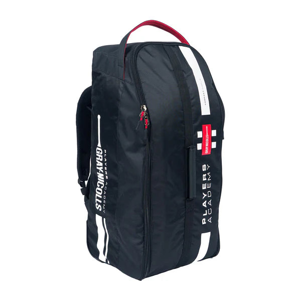 Gray-Nicolls Players Academy Wheelie Duffle  Cricket Bag - Black