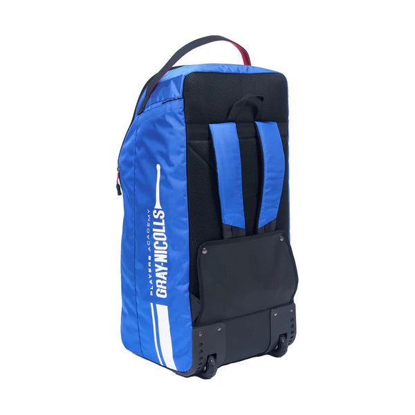 Gray-Nicolls Players Academy Wheelie Duffle Cricket Bag - Blue