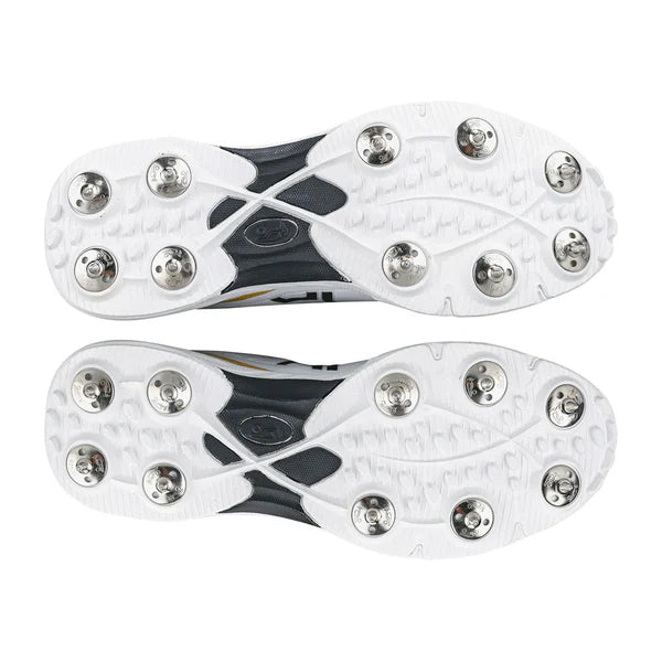 Kookaburra KC 3.0 Cricket Spikes - Gold-White (2025)