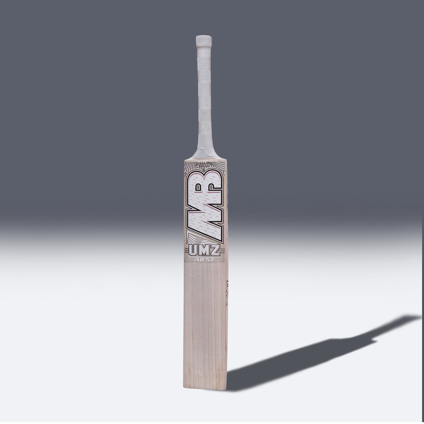 MB Malik UMZ AB 57 White Ed Players Cricket Bat 2025