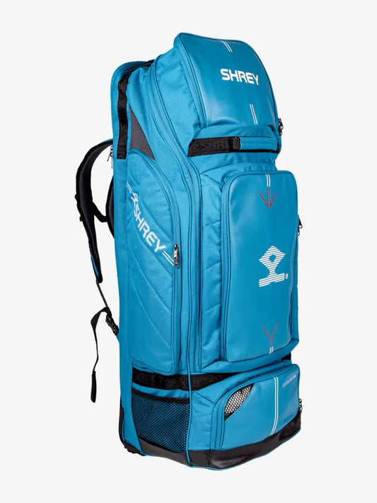 Shrey Meta Duffle Wheelie 120 Bag - Blue (2024)