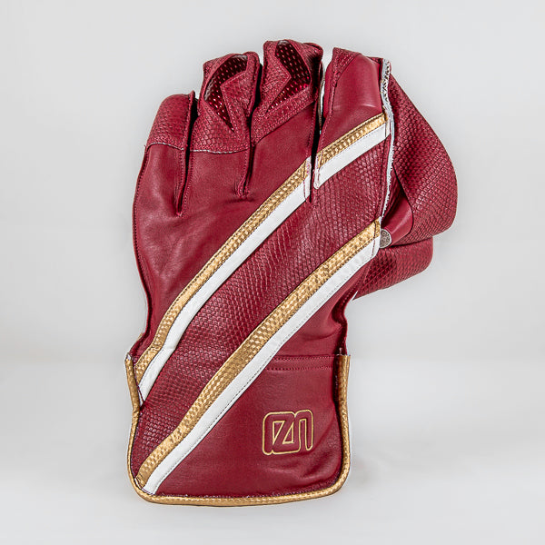 UZI Test Wicket Keeping Gloves 2023 - Maroon