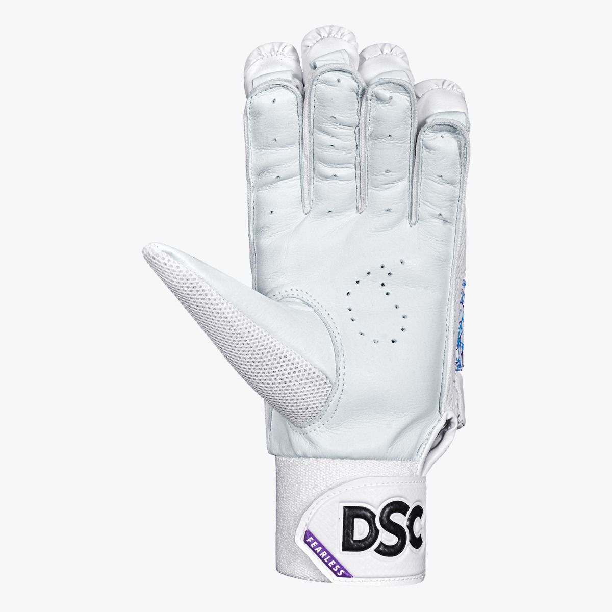 DSC Blu 4000 Junior Batting Gloves 2025