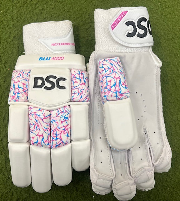 DSC Blu 4000 Junior Batting Gloves 2025