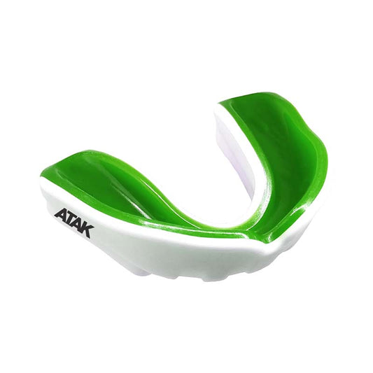 Atak Fortis Gel Mouthguard Royal Green-White