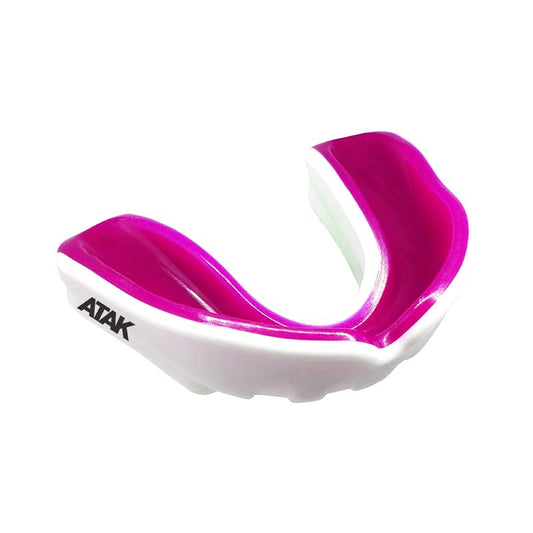 Atak Fortis Gel Mouthguard Royal Pink-White