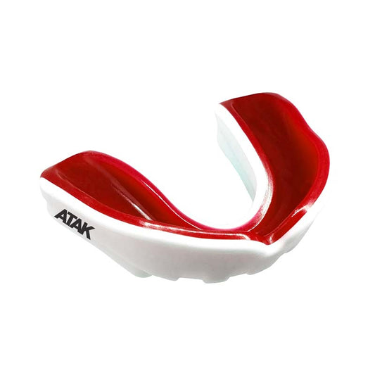 Atak Fortis Gel Mouthguard Royal Red-White