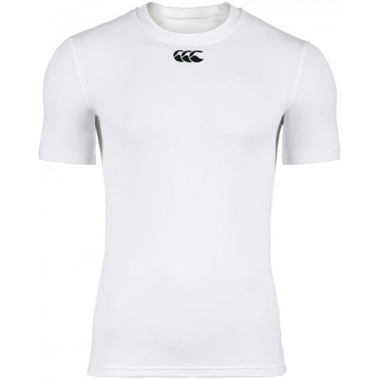 Canterbury Hot Mens Short Sleeve White Top