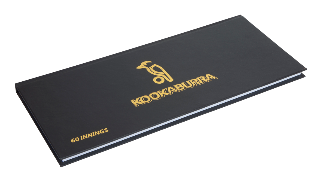 Kookaburra 60 innings hardback scorebook