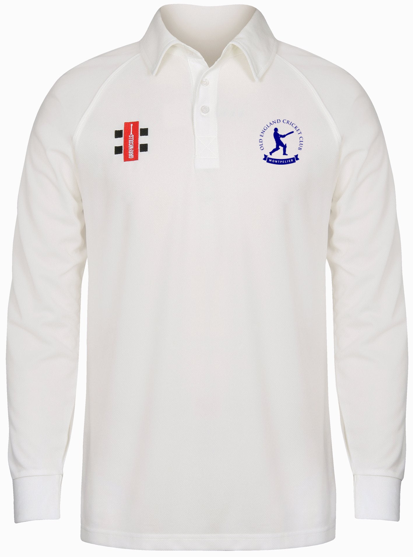 Old England Club Senior Long Sleeve Playing Shirt - Matrix Quality