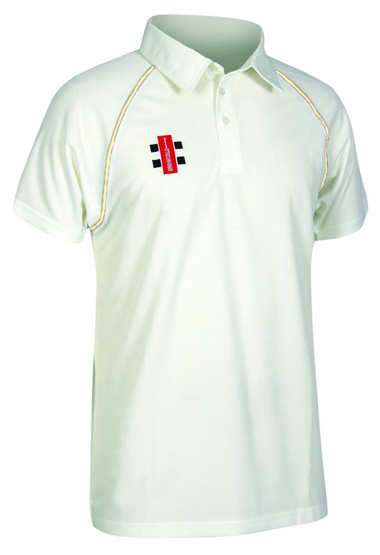 Gray-Nicolls Matrix Cricket Shirt - Ivory Piping