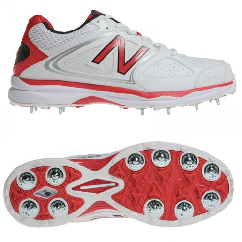 New Balance CK4030AV Cricket Shoes (Red-White)