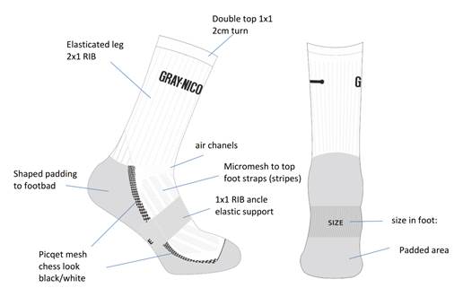 Gray Nicolls Pro Performance Cricket Socks