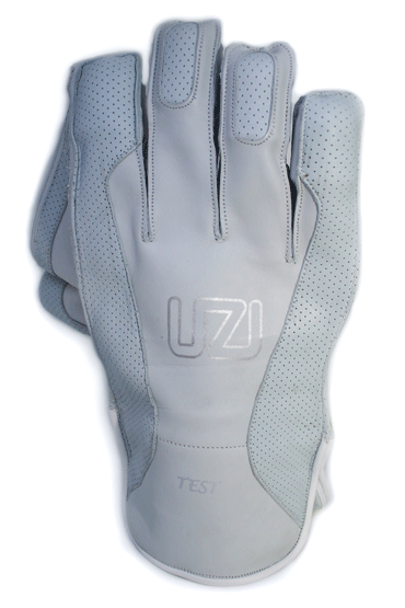 UZI Test Wicket Keeping Gloves 2023 - White