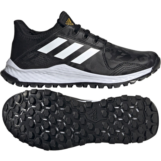 Adidas Youngstar Hockey Shoes - Black