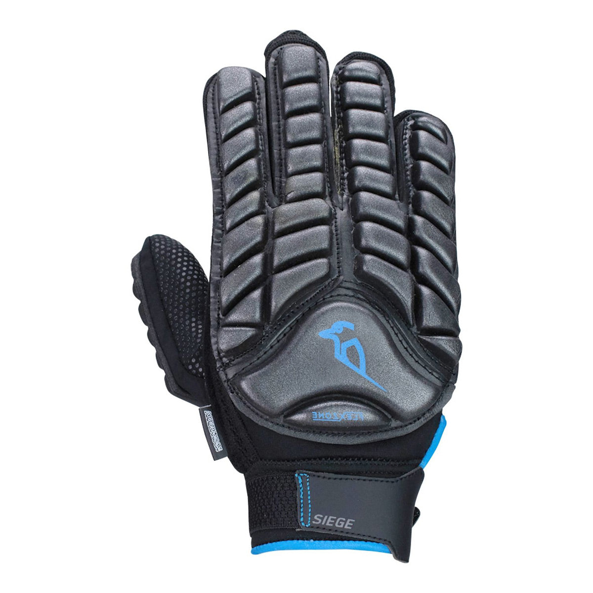 Kookaburra Siege Right Hand Hockey Glove (Black-Blue)