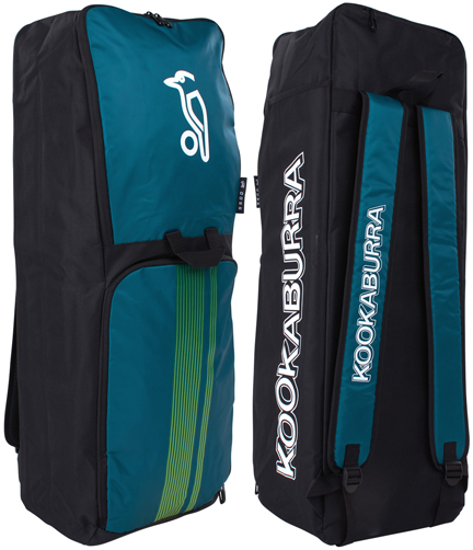 Kookaburra D5500 Duffle Bag 2023 (Black-Green)