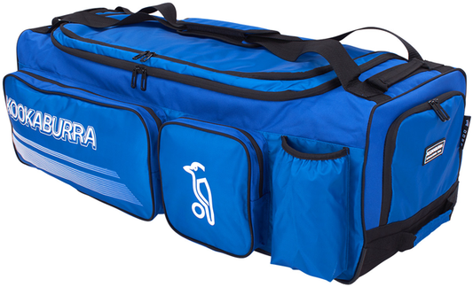 Kookaburra Pro 3500 Wheelie Bag 2023 (Blue-White)