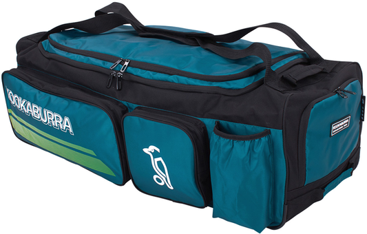 Kookaburra Pro 3500 Wheelie Bag 2023 (Black-Green)