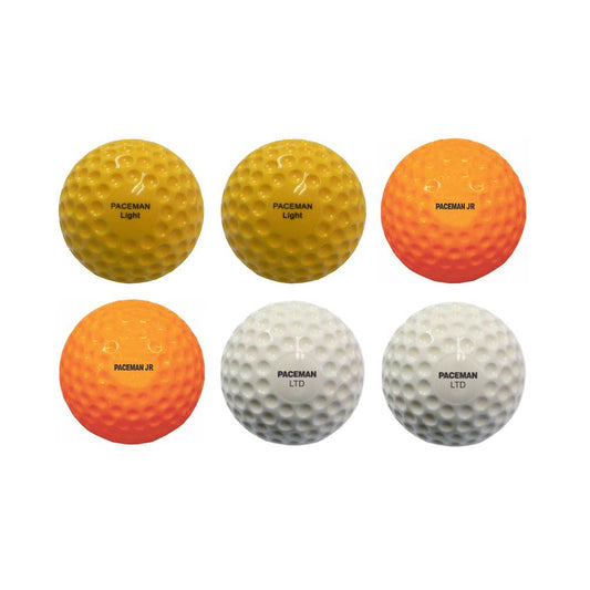 Paceman Mixed Ball Pack Bowling Machine Balls (6 in a Pack)