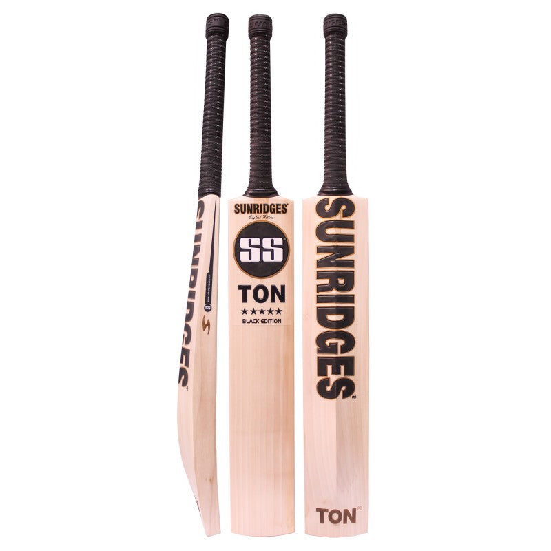 SS TON Black Edition Retro Classic Cricket Bat