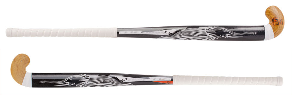 TK Freedom Midi Black Wood Junior Hockey Stick