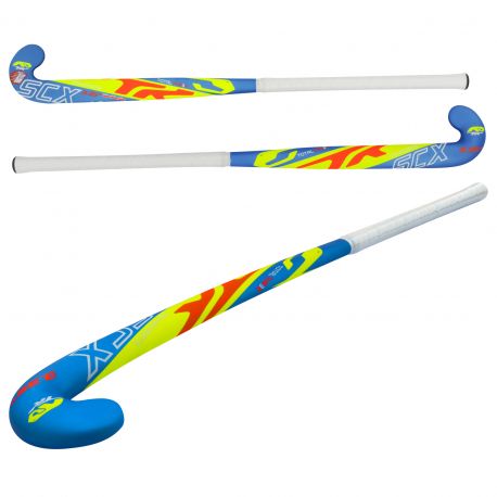 TK SCX 3 Junior Hockey Stick - Royal-Lime-Orange (2017-18)