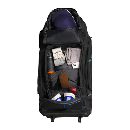 Shrey Meta Duffle Wheelie 120 Bag - Black