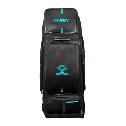 Shrey Meta Duffle Wheelie 120 Bag - Black