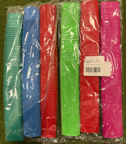 SS TON Cricket Bat Premium Grips - Set of 3, Multicoloured