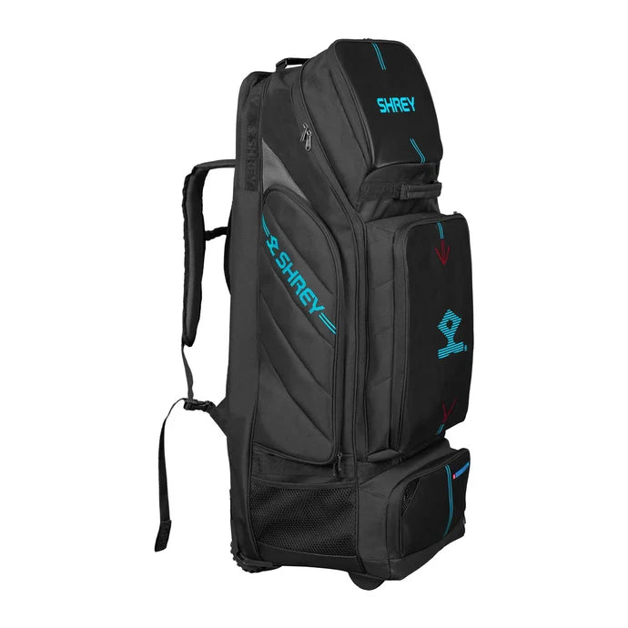 Shrey Meta Duffle Wheelie 120 Bag - Black