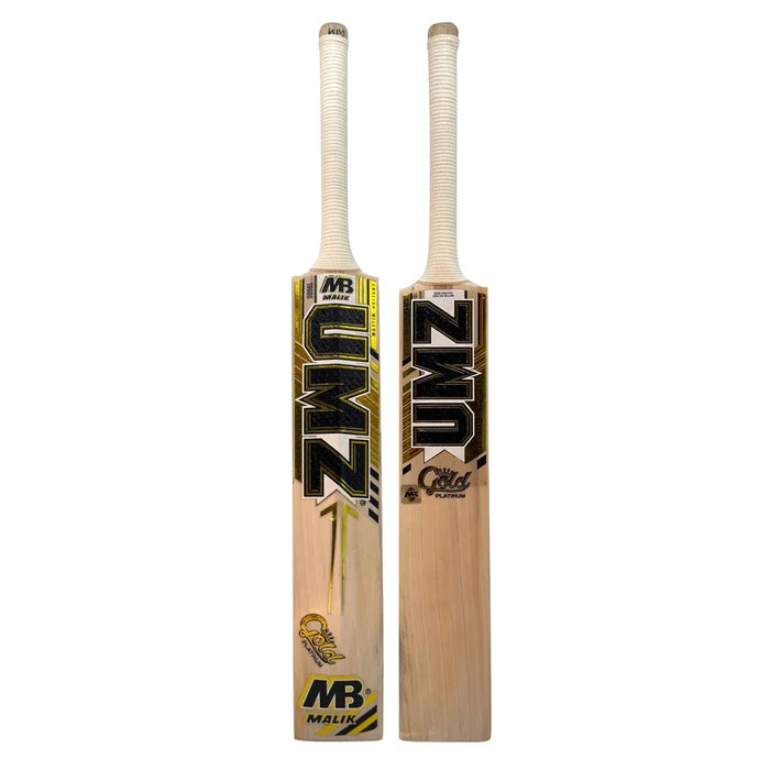MB Malik UMZ Platinum Gold Edition Cricket Bat