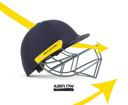 Masuri C Line Plus Steel  Senior Cricket Helmet (Prefitted Stemguard)