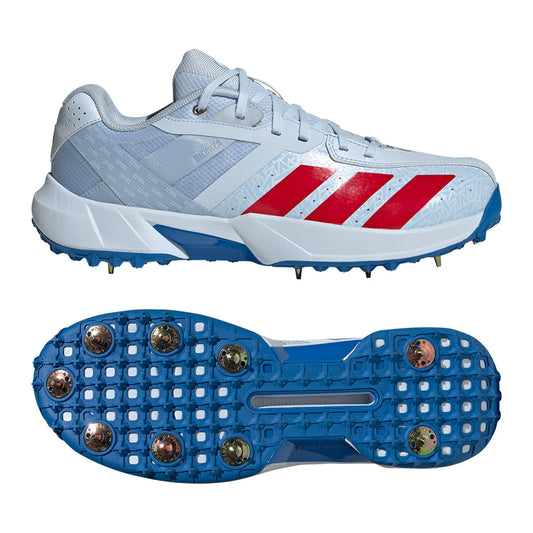 Adidas 22 YDS Incurza Spike Cricket Shoes - Crystal Sky (2026)