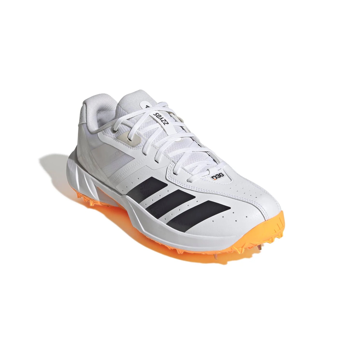 Adidas 22 YDS Incurza Spike Cricket Shoes - White (2026)