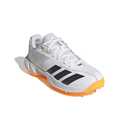 Adidas 22 YDS Incurza Spike Cricket Shoes - White (2026)