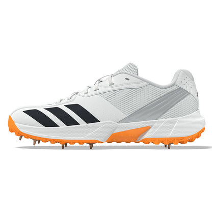 Adidas 22 YDS Spike Cricket Shoes - White (2026)