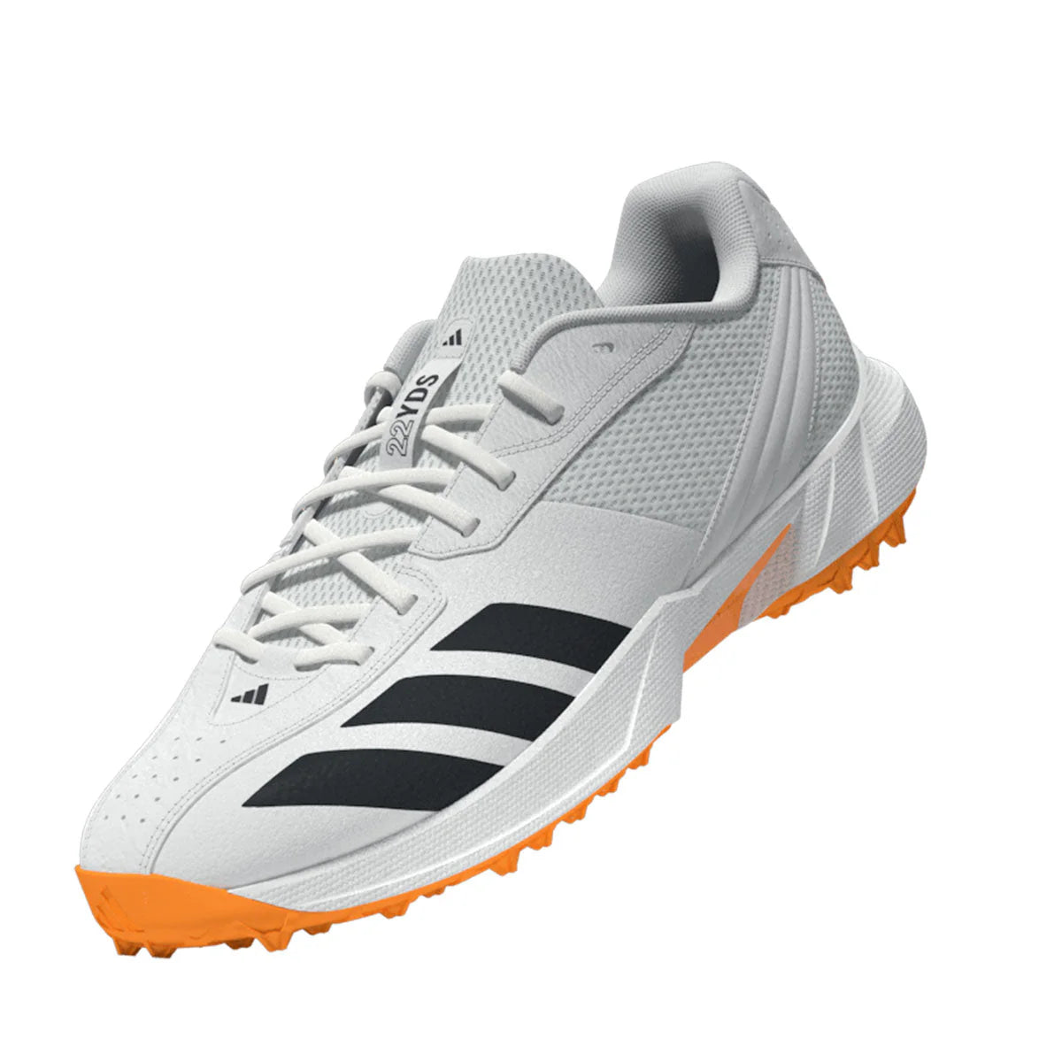 Adidas 22YDS Spikeless Cricket Shoes - White 2026