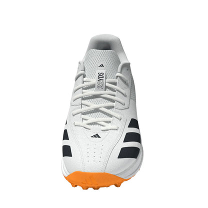 Adidas 22YDS Spikeless Cricket Shoes - White 2026
