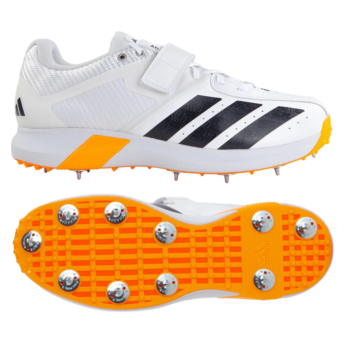Adidas Adipower Incurza Spike Cricket Shoes - White (2026)