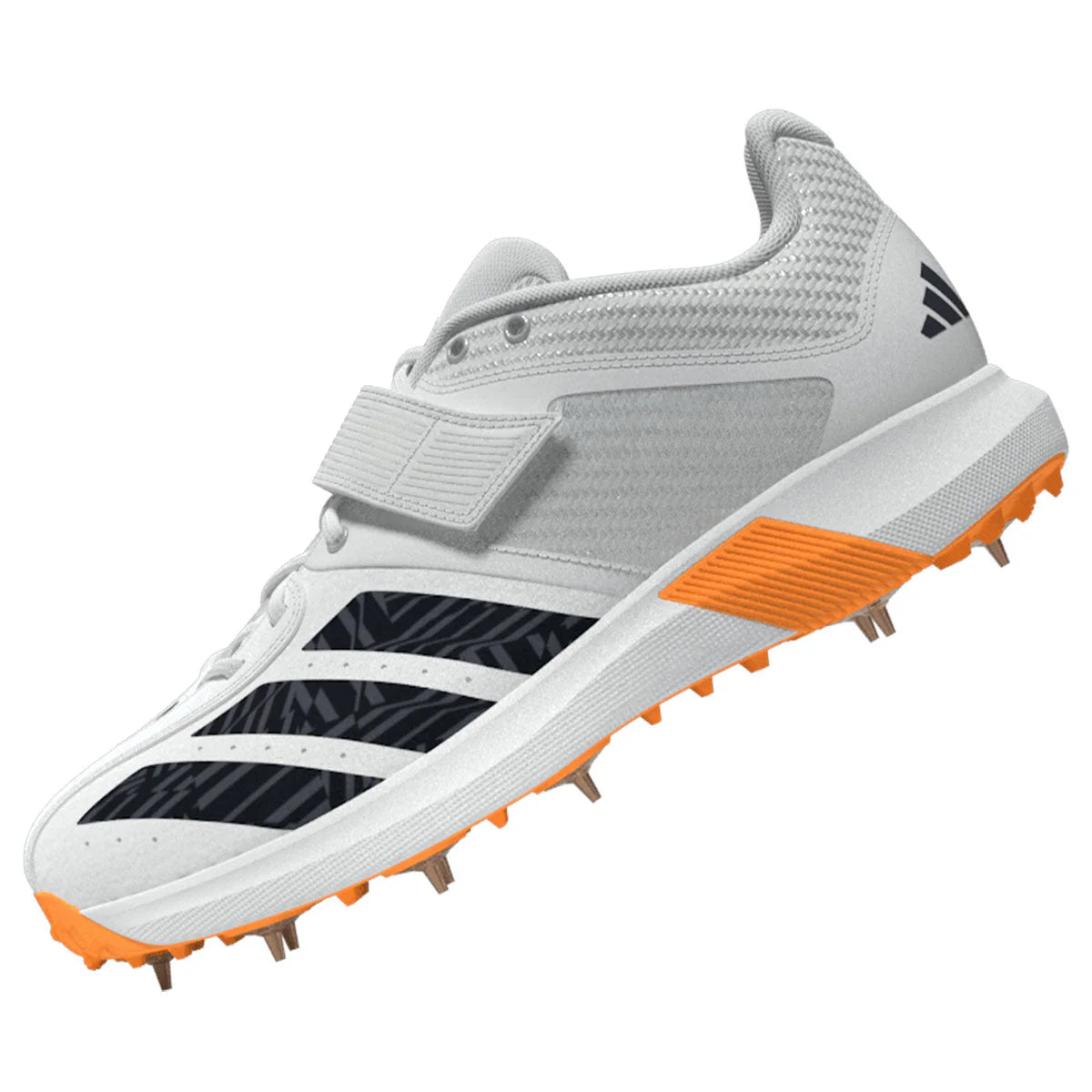 Adidas Adipower Incurza Spike Cricket Shoes - White (2026)