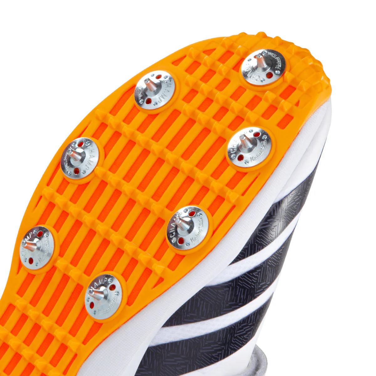 Adidas Adipower Incurza Spike Cricket Shoes - White (2026)