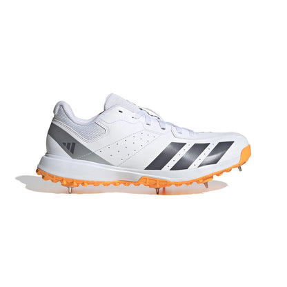 Adidas Howzat Spike Cricket Shoes - White (2026)