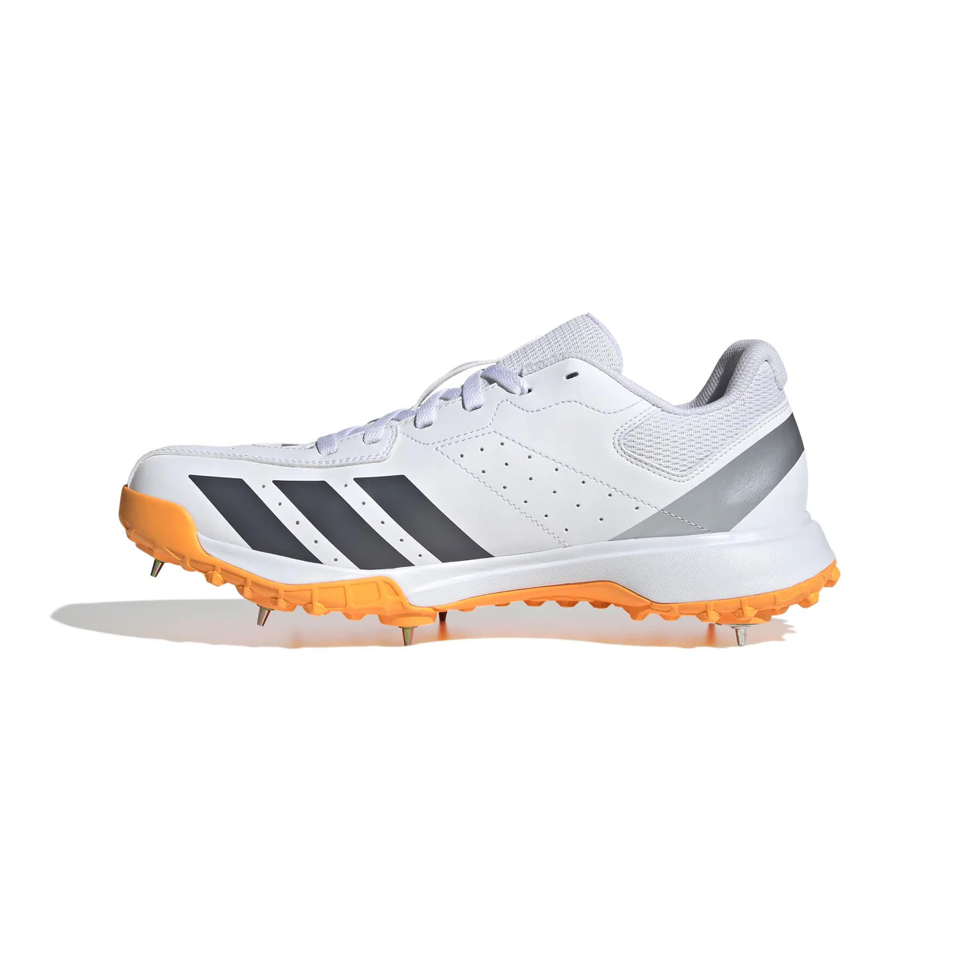 Adidas Howzat Spike Cricket Shoes - White (2026)