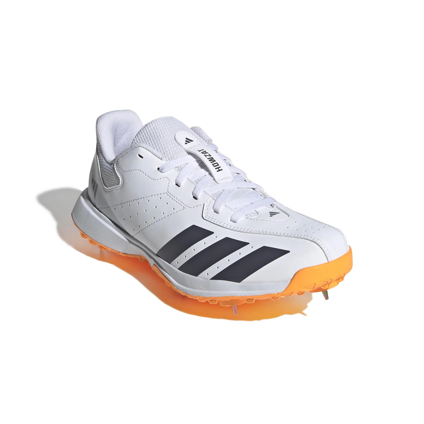 Adidas Howzat Spike Cricket Shoes - White (2026)
