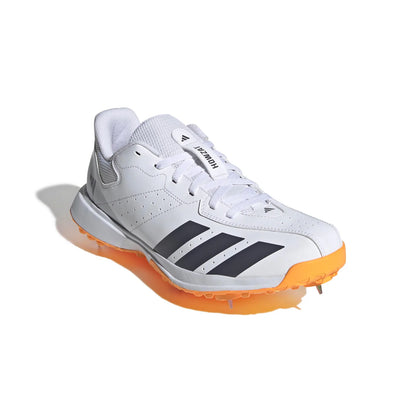 Adidas Howzat Spike Cricket Shoes - White (2026)