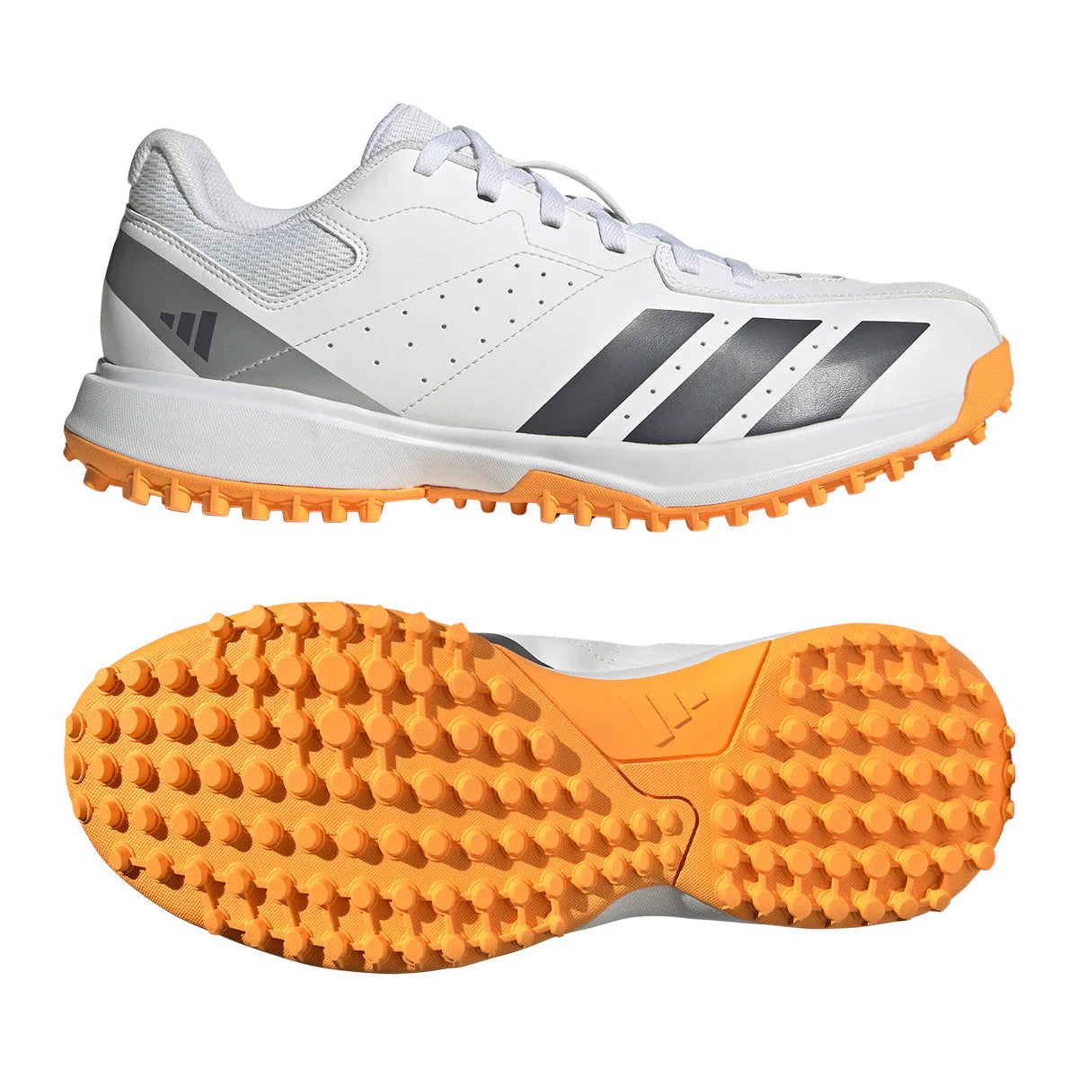 Adidas Howzat Spikeless Cricket Shoes - White 2026