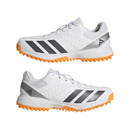 Adidas Howzat Spikeless Cricket Shoes - White 2026