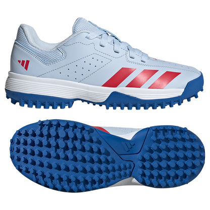 Adidas Howzat Spikeless Junior Cricket Shoes - Crystal Sky 2026